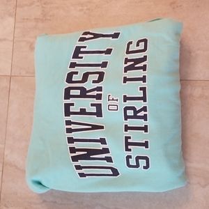 AWDIs University of Stirling sweatshirt hoodie Sz : M collegiate wear unisex